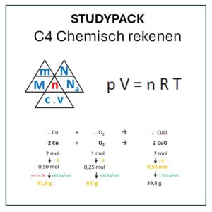 Studypack C4 - Chemisch rekenen - stoichiometrie