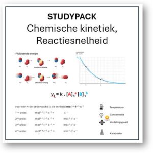 Studypack C5 - Chemische kinetiek - Reactiesnelheid