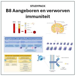 Studypack B8 - Aangeboren en verworven immuunsysteem