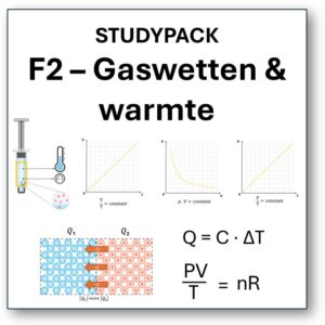 Studypack F2 - Gaswetten en warmteleer