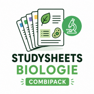 Studysheets biologie Combipack